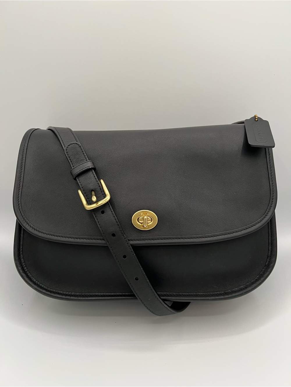 NWOT Coach 9790 City bag Black leather shoulder cross body purse